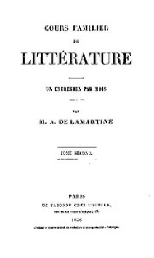 [Gutenberg 45012] • Cours familier de Littérature - Volume 02